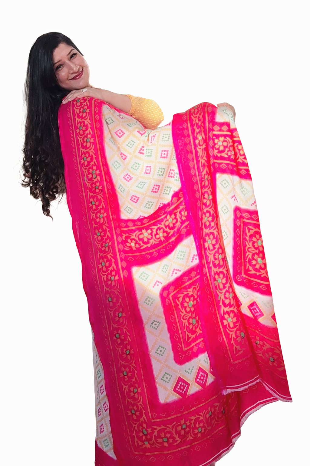 A light chiffon with for casual and small gatherings £35