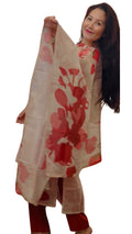 Immerse yourself in the delicate charm &nbsp;of this tissue linen suit in seren dust storm pink, £50